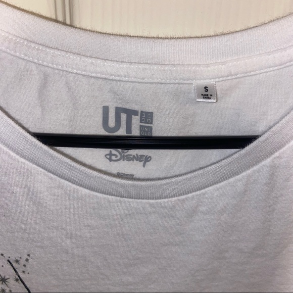Disney x Uniqlo Cinderella women’s shirt small white rare - Picture 3 of 6
